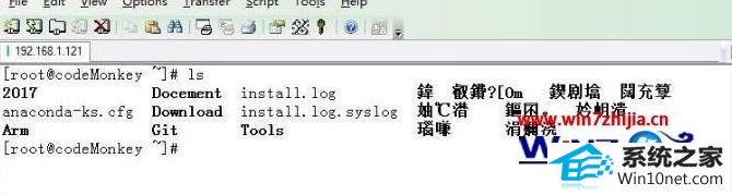 win10系统securecrt中文乱码的图文步骤